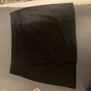 Forever 21 black slit skirt